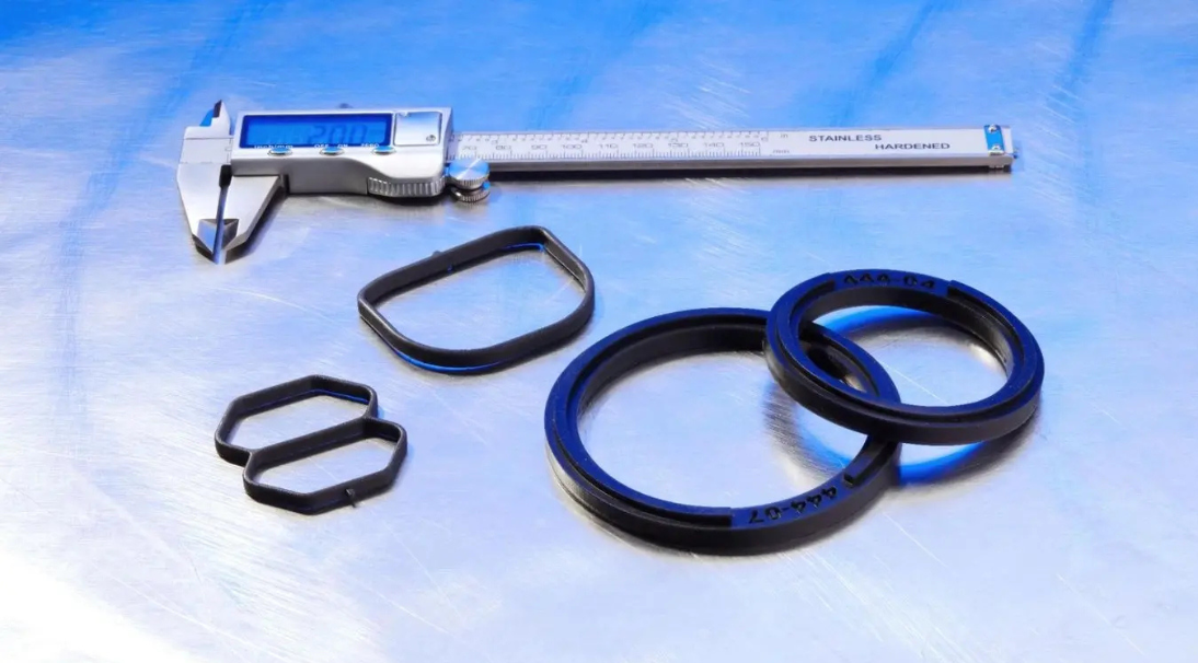 Custom 3D printed silicone gaskets